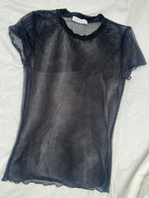 Load image into Gallery viewer, Oscar Wilde Psychadelic mesh tee
