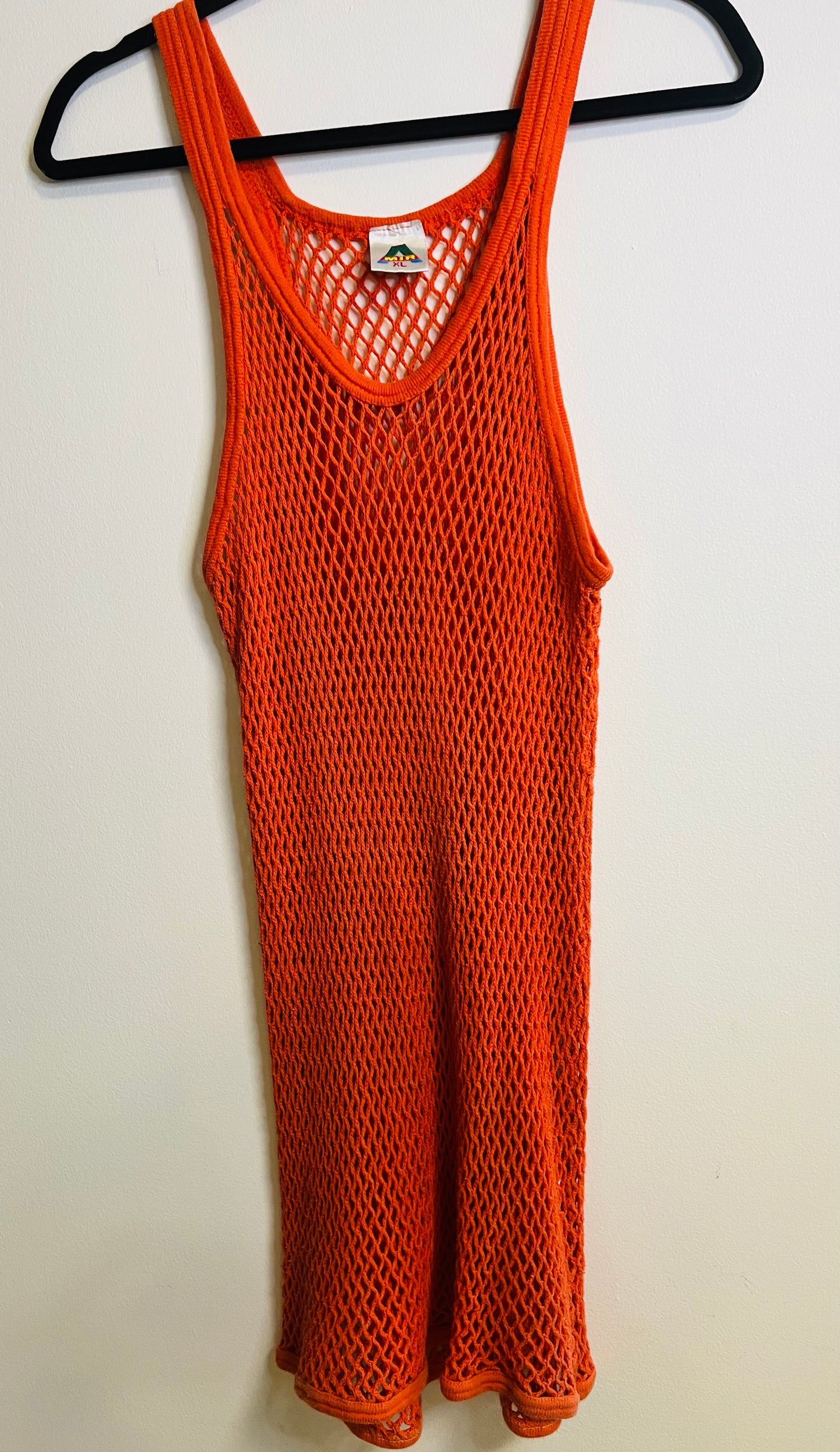 Chaz Bono 1960s cotton sports mesh