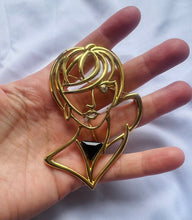 Load image into Gallery viewer, 80s Gay Lady Brooch
