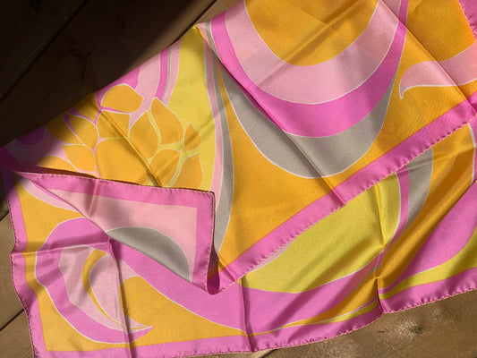 Hawaiian Sunset Silk Scarf