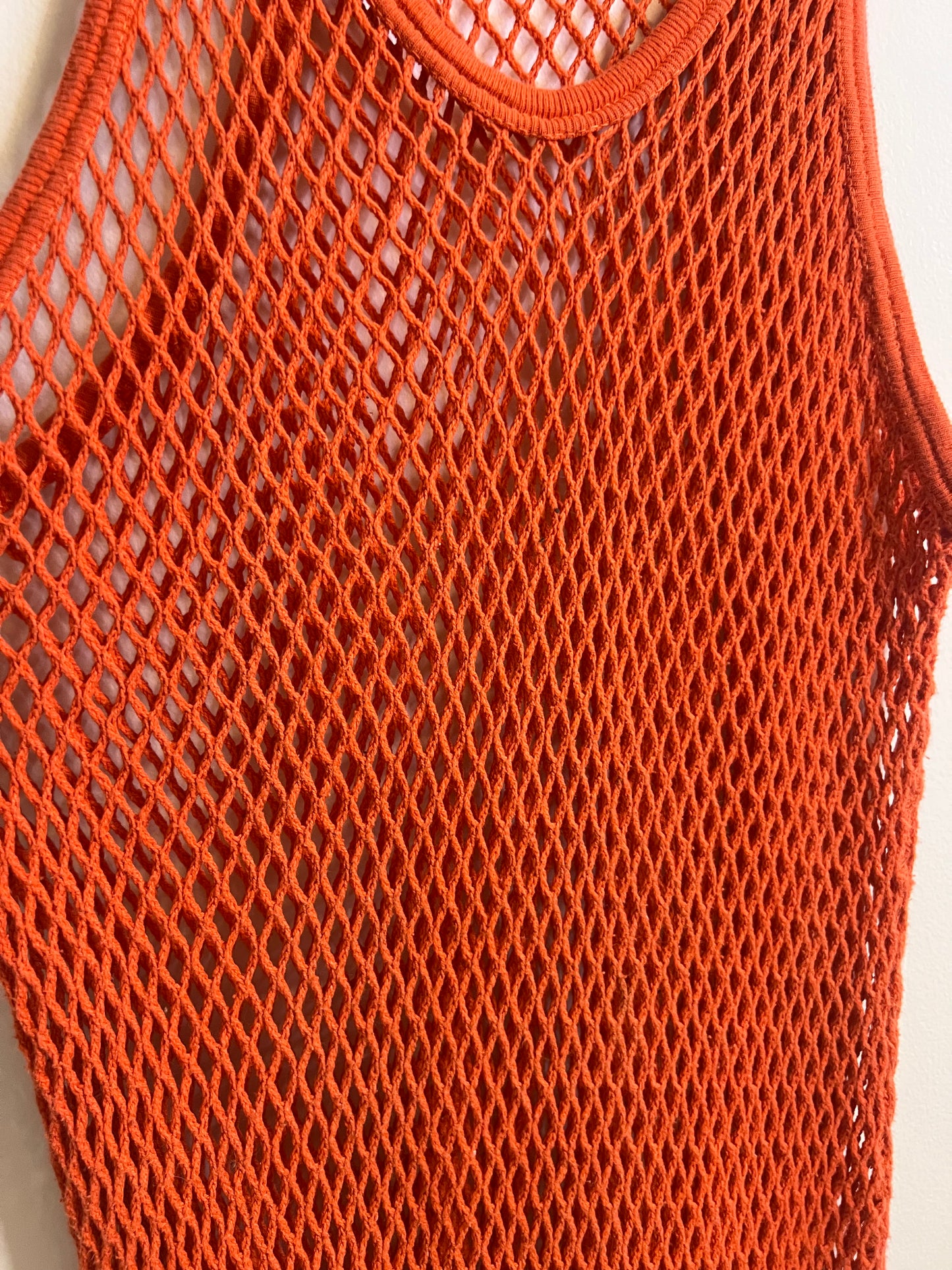 Chaz Bono 1960s cotton sports mesh