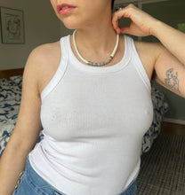 Load image into Gallery viewer, Striped Puka Shell necklace
