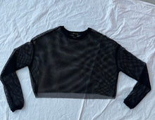 Load image into Gallery viewer, Long sleeved Crop Mesh
