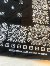 Load image into Gallery viewer, True black bandana
