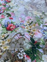 Load image into Gallery viewer, Russian Garden Silk scarf

