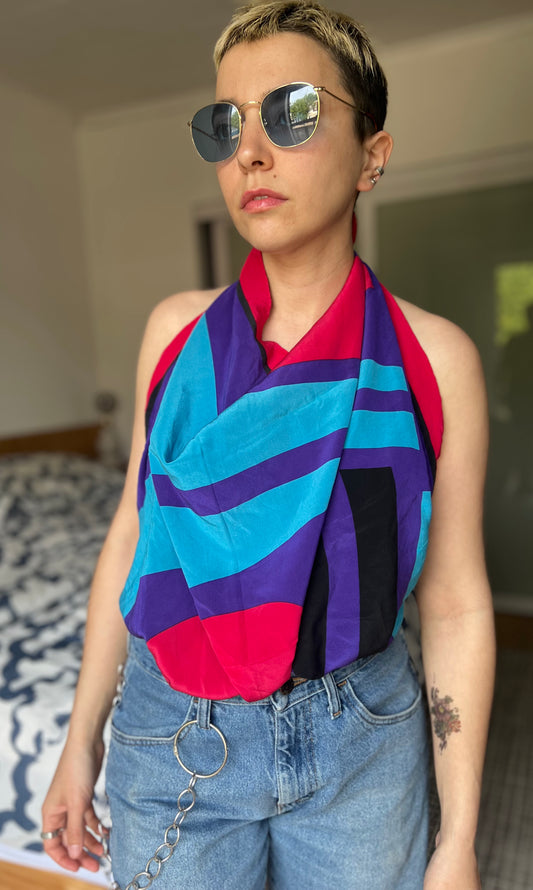 Maxim’s silk scarf