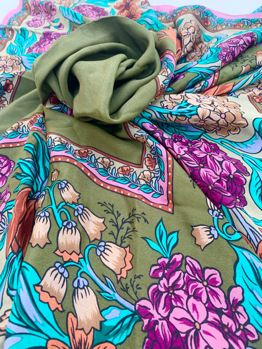 Liz Claiborne Paper thin Silk scarf