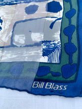 Load image into Gallery viewer, Bill Blass sheer silk Pocket Square
