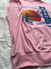 Load image into Gallery viewer, Slutty San Fran sunset side zip tee
