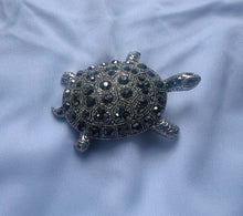 Load image into Gallery viewer, Curious Disco Ball Turtle Pin
