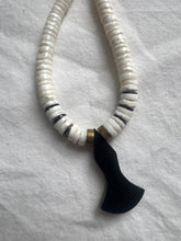 Load image into Gallery viewer, Shark tooth pika shell necklace
