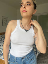 Load image into Gallery viewer, Tetris Magnetite necklace
