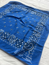 Load image into Gallery viewer, True blue bandana
