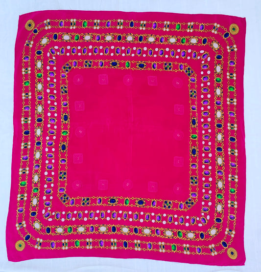 Queens Jewels Silk Scarf