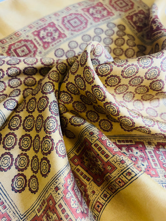Copper Alexandria silk