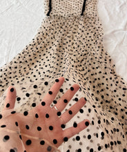 Load image into Gallery viewer, Sheer polka Dot dress
