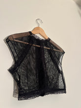 Load image into Gallery viewer, Manhattan Mesh crop top
