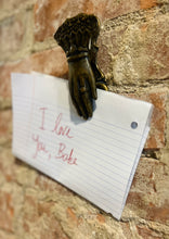 Load image into Gallery viewer, Brass Photo holder
