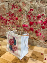 Load image into Gallery viewer, Peony paper bag vase
