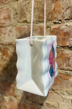 Load image into Gallery viewer, Peony paper bag vase
