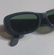Load and play video in Gallery viewer, Armani Aubergine Sunnies
