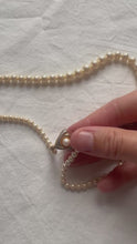 Load and play video in Gallery viewer, Liz Claiborne Cultured pearl necklace
