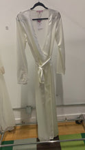 Load and play video in Gallery viewer, Satin Bell Sleeve Robe
