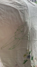 Load and play video in Gallery viewer, Let Go: Silk Floral Painted Robe
