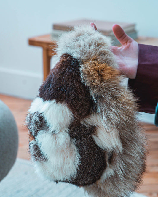 Patchwork Fur Hat