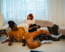 Load image into Gallery viewer, Golden Silk Lounge Pants
