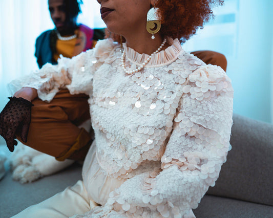 Polaris Sequin Blouse
