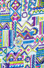 Load image into Gallery viewer, Psychedelic 1960s Quilted Spring Jacket
