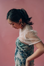 Load image into Gallery viewer, Like Vines: Hand Painted Silk Scarf
