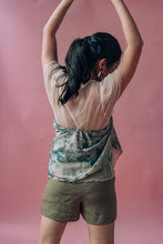 Load image into Gallery viewer, Like Vines: Hand Painted Silk Scarf

