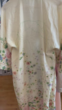 Load and play video in Gallery viewer, Let Go: Silk Floral Painted Robe
