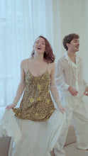 Load and play video in Gallery viewer, Vega Silk Slip Dress
