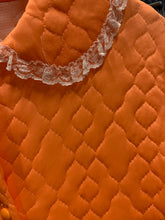 Load image into Gallery viewer, Tangerine Quilted Housecoat

