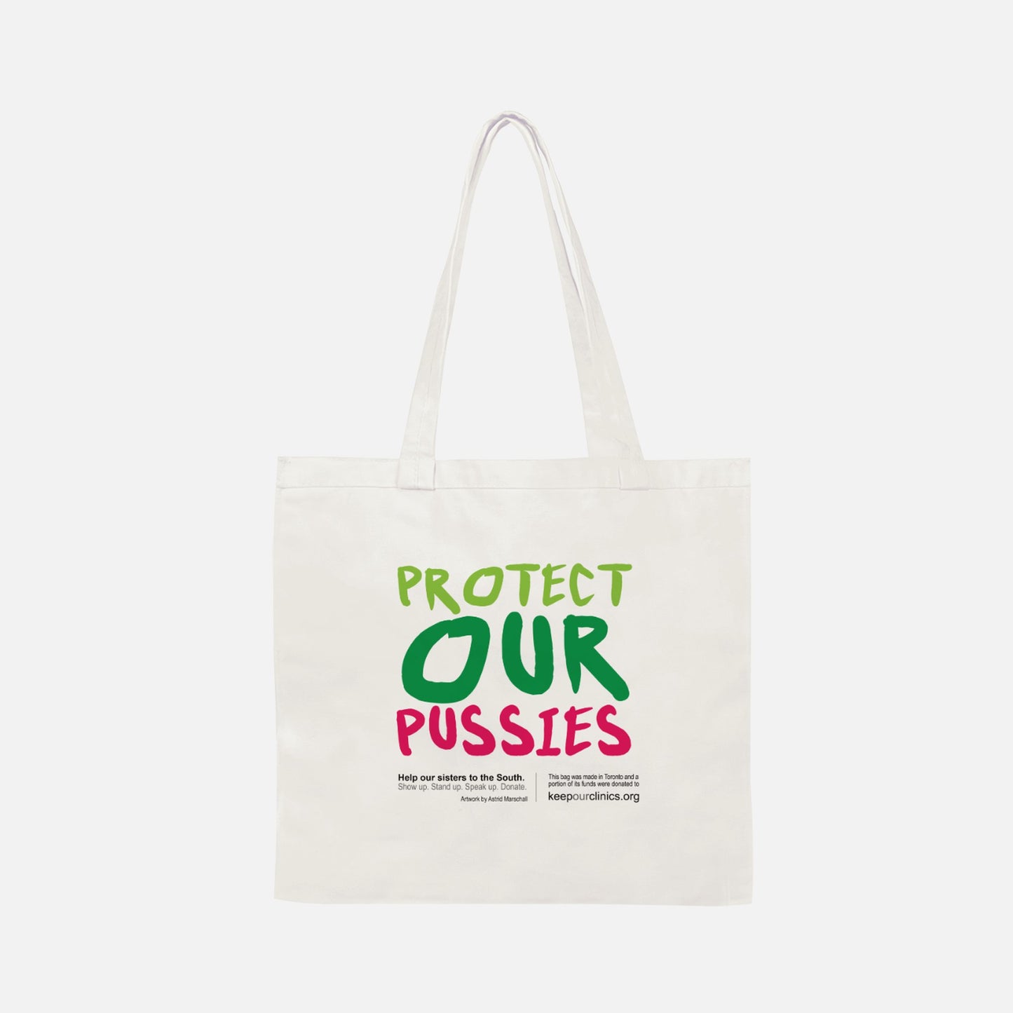 PROTECT OUR PUSSIES Western Tote